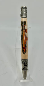 Fishing pen - Fish Inlay