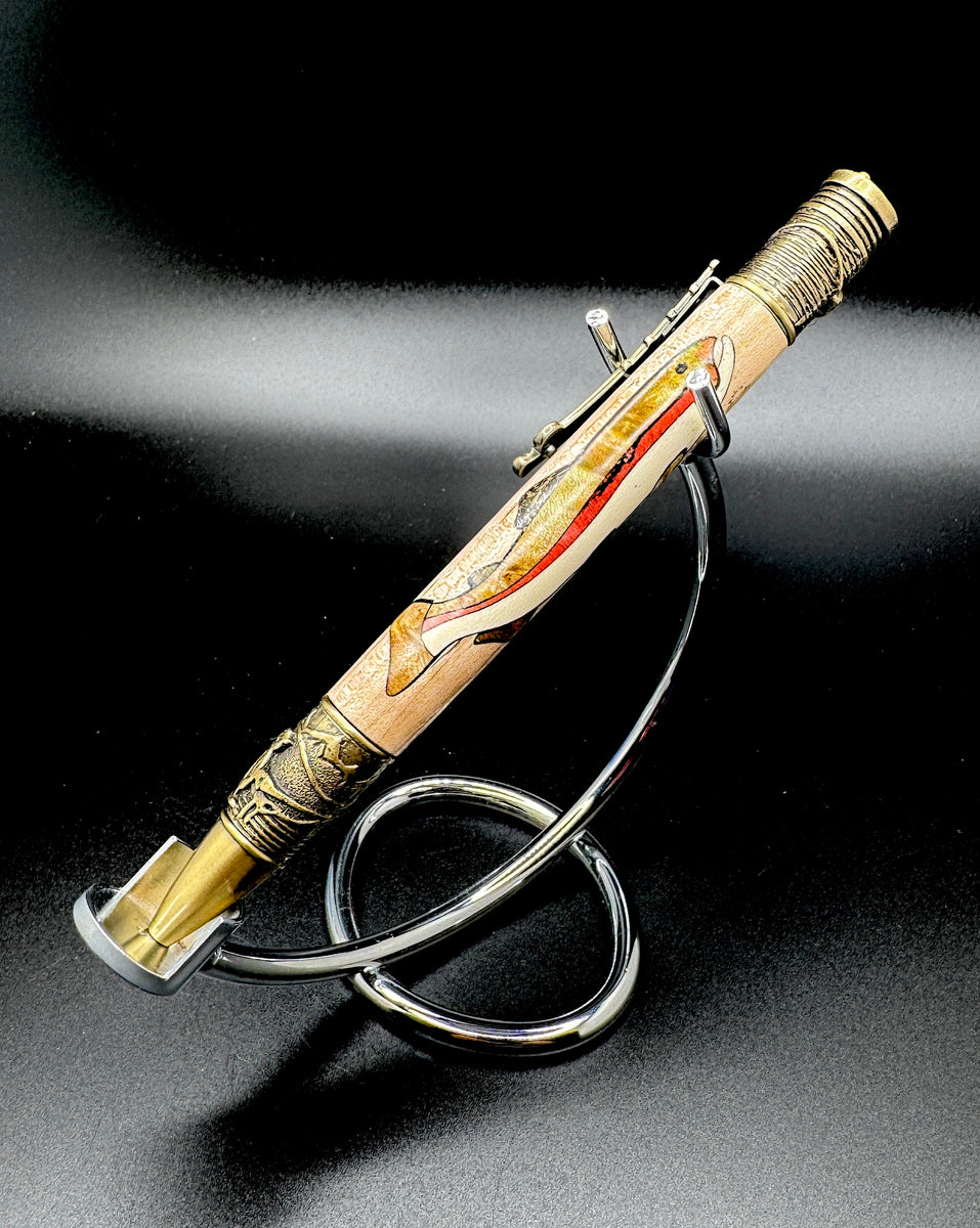 Fishing pen - Fish Inlay – davescustompenssaskatoon